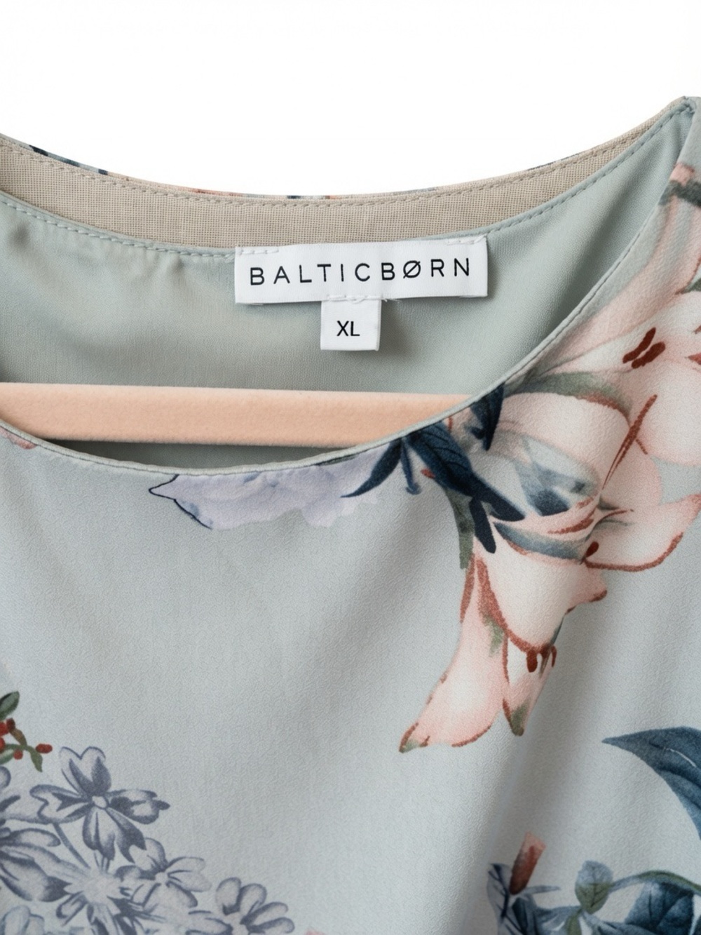 Baltic Born Naomi Pale Blue Short Sleeve Maxi Dress XL EUC - Picture 2 of 5